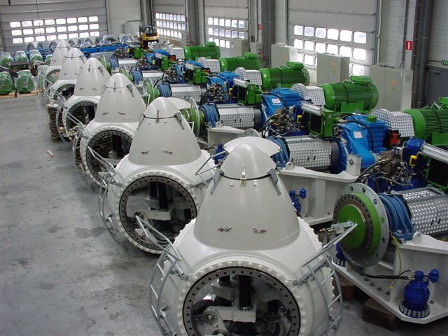 風力發電機轉盤軸承應用 風力發電機轉盤軸承應用